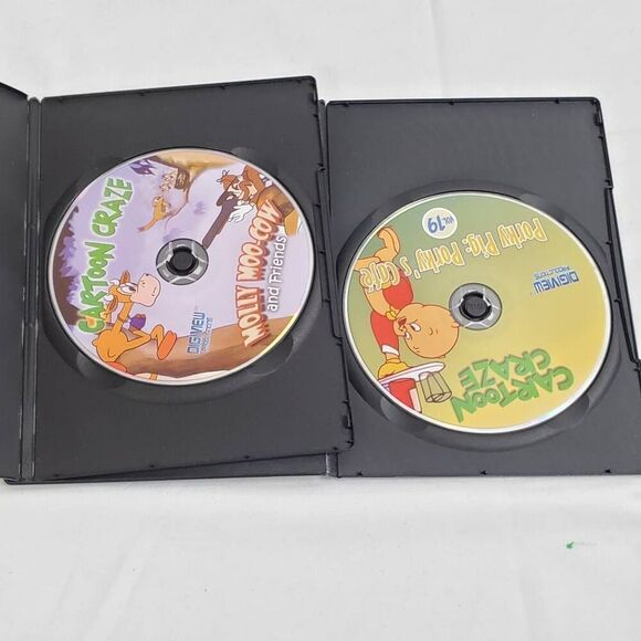 Cartoon Craze DVD Lot (Porky Pig’s Café & Molly Moo-Cow) Classic Animation - Picture 2 of 3